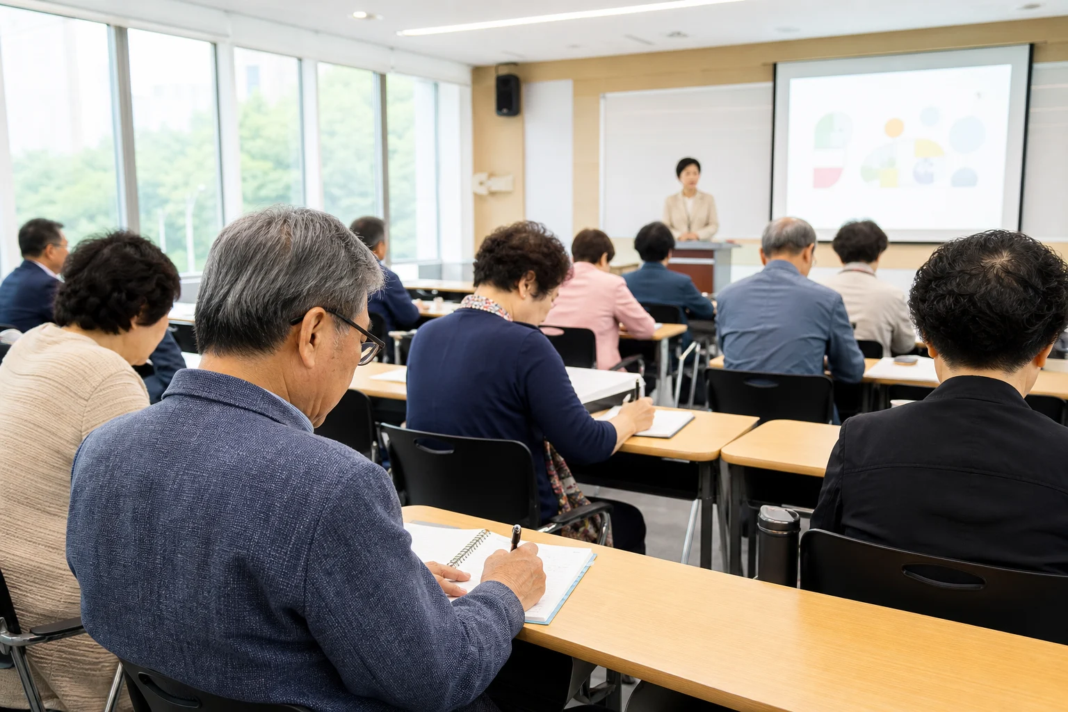 시장형 노인 일자리 신청 준비 과정